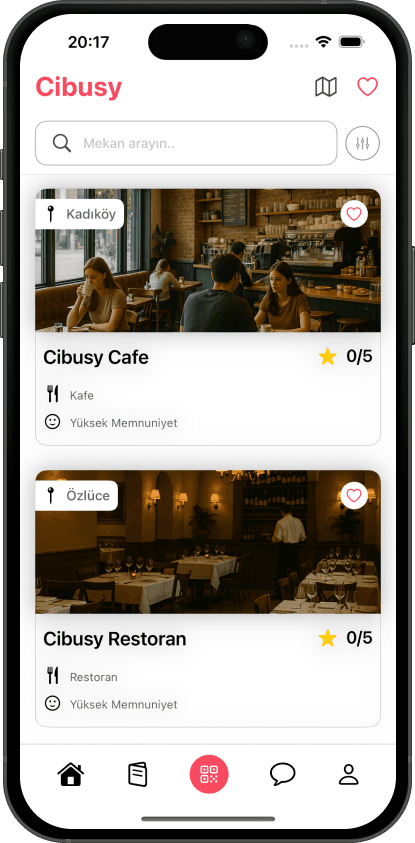 Cibusy Mobil Uygulama