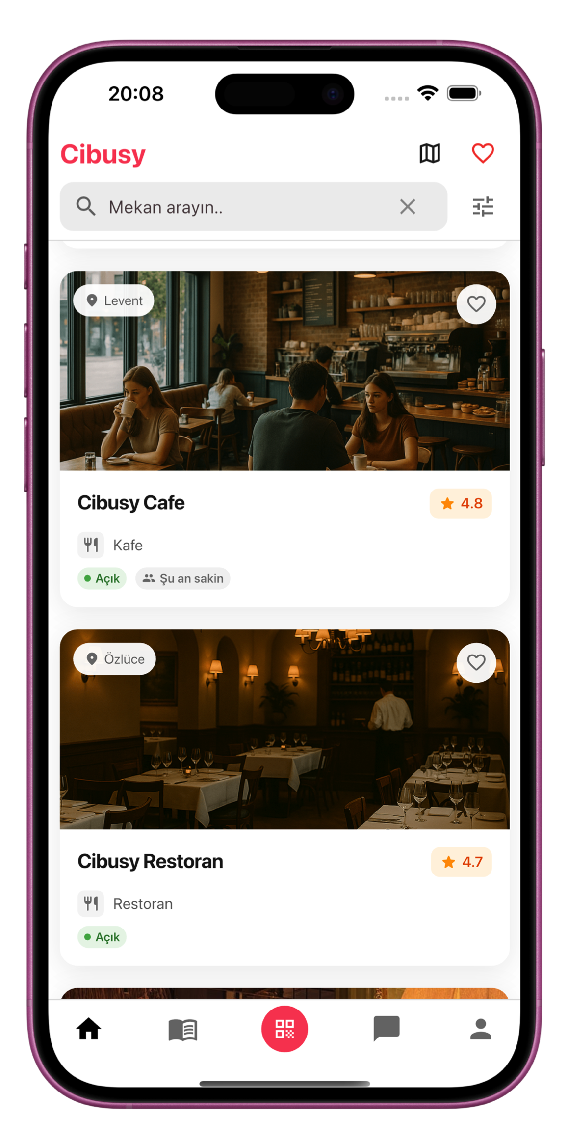 Cibusy Mobil Uygulama